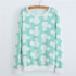 2016 New winter Hoody women Casual hoodies Ice cream fish print tracksuit long sleeve o neck letters sweatshirt for women Top