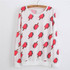 2016 New winter Hoody women Casual hoodies Ice cream fish print tracksuit long sleeve o neck letters sweatshirt for women Top