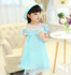 2016 New Summer Costume Girls Princess Dress Children's Evening Clothing Kids Chiffon Lace Dresses Baby Girl Party Pearl Dress