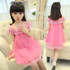 2016 New Summer Costume Girls Princess Dress Children's Evening Clothing Kids Chiffon Lace Dresses Baby Girl Party Pearl Dress