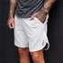2017 Summer Mens Brand Jogger Sporting Shorts Slimming Men Black Bodybuilding Short Pants Male Fitness Gyms Shorts Workout