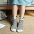 2017 New Lovely Cartoon Women Socks High Quality Cotton Sox Japanese Fashion Style Socks Autumn Winter Warm Socks For lady Girls