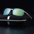 2017 New Fashion Men's Polarized Sunglasses Half-frame Driving Glasses Men Spectacles Ray Bain Sunglass Steampunk Sunglasses Men