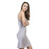 2016 New Solid Satin Chiffon Women Nightgowns Sleepshirt Summer Nightdress Chemises Nightshirt Sleepwear Sexy Nightwear Slips