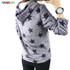 2017 Winter Casual Star Print Tops Hoody 2017 Harajuku Loose Hooded Hoodies Lolita Style Long Sleeve Women Sweatshirts
