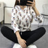 2017 Winter Casual Star Print Tops Hoody 2017 Harajuku Loose Hooded Hoodies Lolita Style Long Sleeve Women Sweatshirts