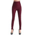 2017 WayToIan spring PU Leather women pants high waist elastic  stretch Slim woman pencil pants skinny trousers 20 colors