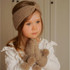 2017 warm knit crochet knot turban headband hair head bands wrap accessories for children girls kids hair ornaments headdress