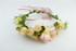 EVER FAIRY NEW Women Rose Flower Wreath Festival Wedding Girls Party Floral Garlands Crown Floral Halo With Ribbon Flower Crown