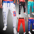 2016 Slim Drawstring elastic waist Brand Sweatpants Trousers Men Harem Pants, Men'S Big Pocket Man Cargo Joggers