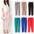 2017 bestselling Chiffon Pants Women Pants Casual Harem Pants Drawstring Elastic Waist Pants  Women Trousers