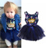 Elegant Girl Dress Girls 2017 Summer Fashion One Printed Lace Big Bow Party Tulle Flower Princess Wedding Dresse Baby Girl dress
