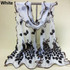2016 Women Chic Peacock Flower Embroidered Lace Scarf Long Soft  Shawl Stole Pashmina  8OA4