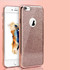 Luxury Clear TPU Phone Case For iPhone 7 & 7 Plus 6 6s 6 Plus SE 5 5s Silicone Soft Plating Back Cover With Bling Card