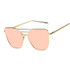 Luxury Cat Eye Sunglasses Women Brand Designer Vintage Aviator Sun Glasses Women Lady Female Sunglass Mirror Lunettes de soleil