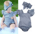 Polka Dot Newborn Baby Girls Clothes Bodysuit Cute Bebes One Pieces Jumpsuit Sunsuit Outfits