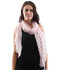 Polka Dot Print Scarf - Red