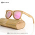 KITHDIA Men Brand Sunglasses Fashion Wood Sunglasses Polarized Summer Eyewear Handmade bamboo Sunglasses for Friends
