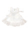 UNIKIDS Cozy Baby Kids Girls Lace Bowknot Flower Dress Princess Dresses Formal Party Tutu Dress Children Clothes