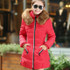 New 2017 winter jacket women winter jackets and coats long plus size big fur collar warm autumn coats parka vestidos BD003