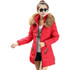 New 2017 winter jacket women winter jackets and coats long plus size big fur collar warm autumn coats parka vestidos BD003