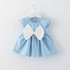 New 2017 Tutu Dress for baby Girls Cowboy Newborn Girl Birthday Party Dresses Outfit Princess dressing Cloth Summer Clothes