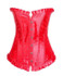 2017 New Corset Lingerie Sexy Women Lace up Corset Top Bustier Lingerie Rhinestone Decoration Underwear Corset & G-string S~6XL