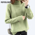 Refeeldeer New Loose Thick Warm Winter Sweater Women Turtleneck 2017 Knit Tricot Jumper Women Sweaters And Pullovers Female Tops