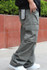 Big Size Cargo Pants Men Hip Hop Harem Trousers Casual Loose Wide Leg Pockets Pants