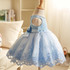 2017 Kids Tutu Birthday Princess Party Dress for Girls Infant Lace Children Bridesmaid Elegant Dress for Girl baby Girls Clothes