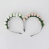 Stylish Women Girls Floral Headband Bohemia HairBand Flower Garland Wedding Prom Head wrap Hair Accessories Gift 2017 NewArrival