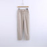 Striped Pants Casual Trousers Loose Straight Cotton Pants Mid-waist Pocket Full Length Women Pants Pantalon Femme Plus Size 2017