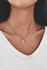 Chicnico Cute Rhinestone Moon Necklace