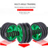 Dynamic Ab Wheel Roller Abdominal Trainer | Dual/Triple Wheel + Foam Handles