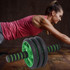 Dynamic Ab Wheel Roller Abdominal Trainer | Dual/Triple Wheel + Foam Handles
