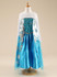 Fashion Green Custom Anna&amp;Elsa Girls Princess Dress Kids Girl Vestidos Baby Children Cosplay Dresses Pincess Party Kids Dresses