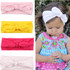 Fashion Girls Solid Color Headbands Newborn Infant Hair Accessories Children Elastic Hair Bands Kids Headwear Baby Headdress