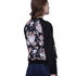 SIF Women Fashion Stand Collar Long Sleeve Zipper Floral Printed Bomber Jacket Autumn New Girls Basic Coat Outerwear HOT GIFT