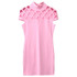 Short Sleeve Women Sexy Mini Dress Bandage Summer Hollow Out Women Bandage Bodycon Evening Party Pencil Mini Dress
