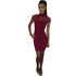 Short Sleeve Women Sexy Mini Dress Bandage Summer Hollow Out Women Bandage Bodycon Evening Party Pencil Mini Dress