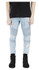 new mens hip hop swag biker jeans true ripped destroyed skinny slim fit black khaki blue famous brand style clothing designer