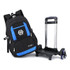 Hot Boys Trolley backpack Girls Wheeled School Bag children Travel Luggage Suitcase On Wheels kids Rolling book bag detachable