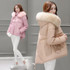 Fitaylor 2017 New Winter Coats And Jackets Women Loose Casual Parka Thick Warm Big Fur Hooded Cotton Jackets Fashion Female Coat