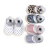 First Walkers Newborn Baby Girl Soft Sole Shoes Infant Toddler Lace Striped Print Crib Shoes 0-18M