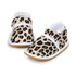 First Walkers Newborn Baby Girl Soft Sole Shoes Infant Toddler Lace Striped Print Crib Shoes 0-18M