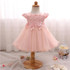 First 1 Year Birthday Baby Girl Party Dress Lace Christening Gowns Toddler Girl Clothes Kids Dresses For Baby Frocks Designs