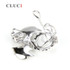 CLUCI Jewelry Dragon Cage Pendant Lucky Amulet For Women Men, 925 Sterling Silver Necklace Pendant