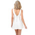 GAMISS  Sleeveless Embroidery A-line Women Mini Dress V Neck Lady Dresses Vestido De Festa Mini Dress mujer vestidos Feminios