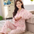 Gadpat Women Autumn Winter Pajamas Soft Comfortable Printing Home Suit Women Cotton Pyjama Sleepwear Plus Size Pajamas Woman