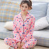 Gadpat Women Autumn Winter Pajamas Soft Comfortable Printing Home Suit Women Cotton Pyjama Sleepwear Plus Size Pajamas Woman